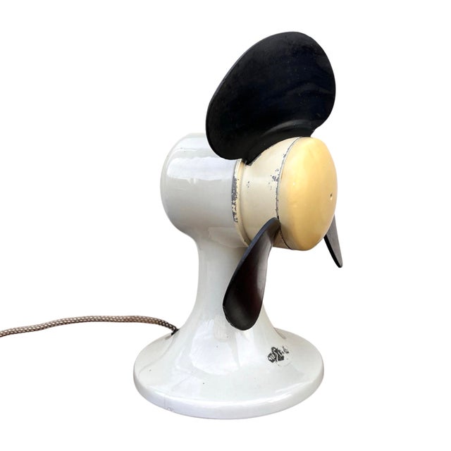 Art Deco Large, Room, Desk Fan Veb Eitco, Germany, 1950s. For Sale - Image 3 of 12