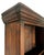 18th Century Italian Wall-Mounted Chestnut Display Cabinet with Hand-Blown Glass, 1800s For Sale - Image 13 of 18