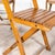 Vintage Beech Bar Back Folding Chair, 1960s, Set of 6 For Sale - Image 6 of 11