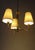 Modern 3-Arm Chandelier in Brass and Glass by Rupert Nikoll, Austria, 1950s For Sale - Image 9 of 15