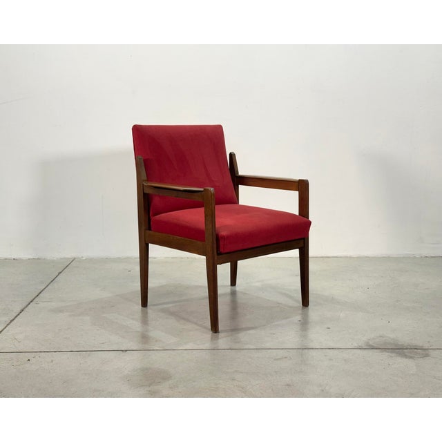 Vintage Teak Chairs and Stool, 1960s, Set of 3 For Sale - Image 10 of 18