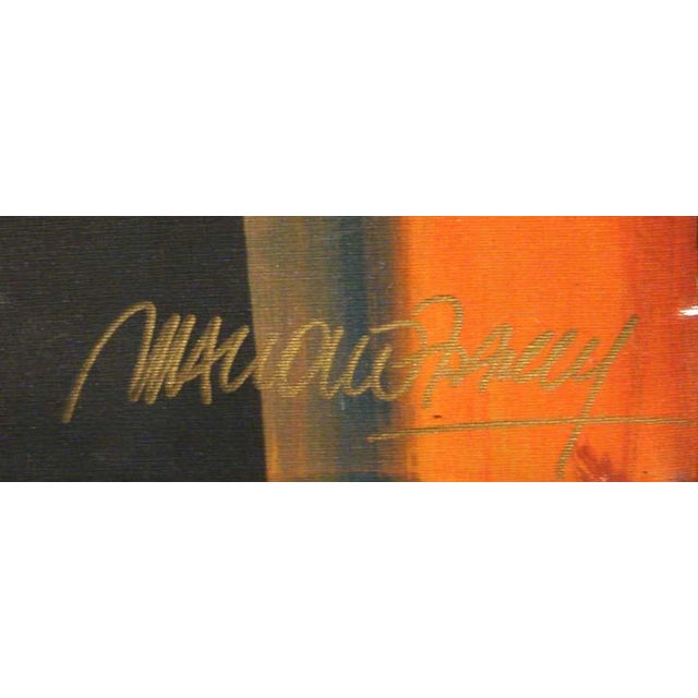 "Midnight Prayer with Gold Leaf" by Malcolm Farley Original Limited Edition Giclee on Stretched Canvas Hand signed by the...