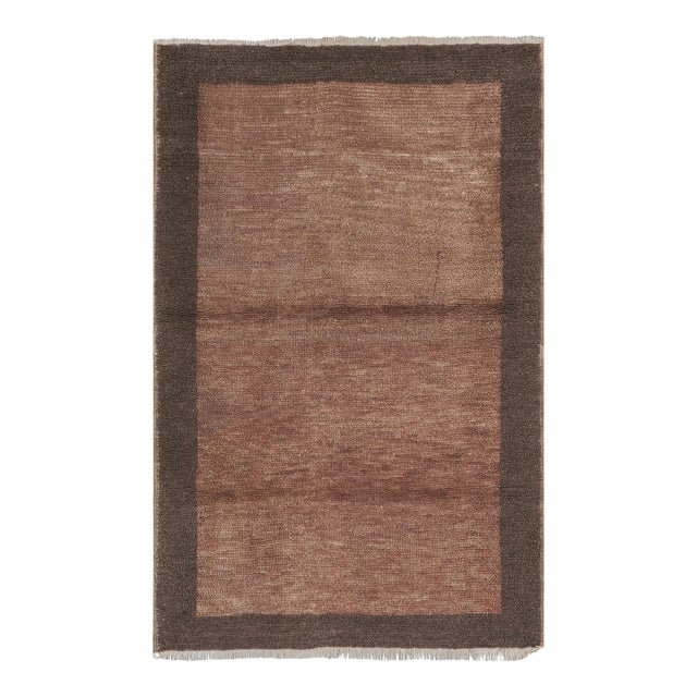 Vintage Wool Turkish Tulu Rug 2'9'' X 4'4'' For Sale