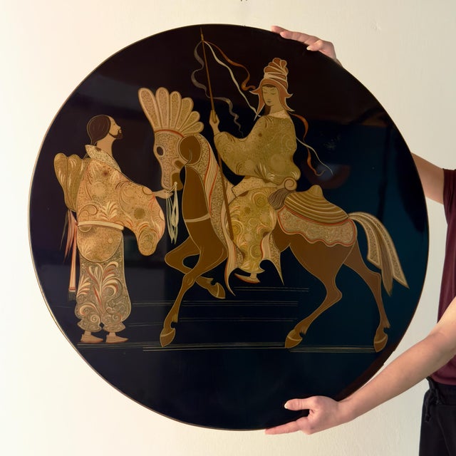 Wood Vintage Wooden Art Panel, Italy, 1963 For Sale - Image 7 of 18