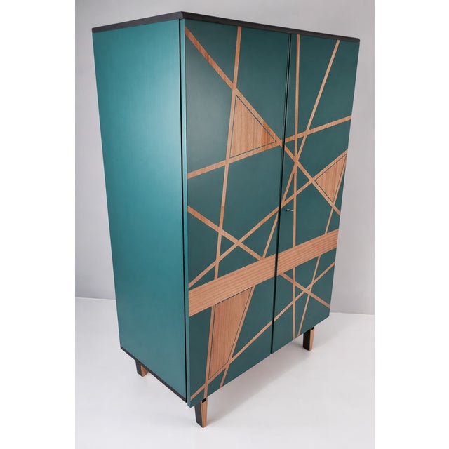 Vintage Wardrobe in Ash by Francisek Mezulanik, 1970s For Sale - Image 11 of 12