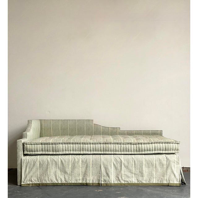 Cerulean Vintage Boho Charles Beckley Daybed in Peter Fasano “Angelina” For Sale - Image 8 of 12