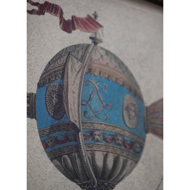 1980s Set of 4 Framed Balloon Prints on Board For Sale In Philadelphia - Image 6 of 10