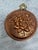Farmhouse Vintage Hammered Copper Rose Pattern Jello Mold For Sale - Image 3 of 9