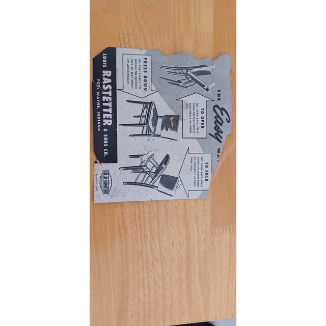 1940s Set of 4 Louis Rastetter & Sons Chairs For Sale - Image 5 of 8