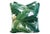 Textile Banana Leaf Feather/Down Pillows - A Pair For Sale - Image 7 of 10