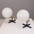 French Ball Lights by Jacques Biny for Lita, 1960s, Set of 2 For Sale - Image 3 of 8