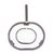 Oval Stainless Steel Drink Table For Sale In Chicago - Image 6 of 9