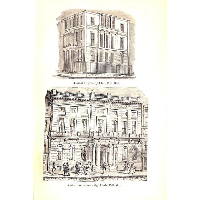 Paper "Clubs and Club Life in London" 1908 Timbs, John, f.s.A. For Sale - Image 7 of 12