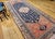 Antique Malayer Tribal Gallery Rug, Hand-Knotted Wool, Geometric Pattern, 5x13, Terracotta & Navy For Sale - Image 16 of 18