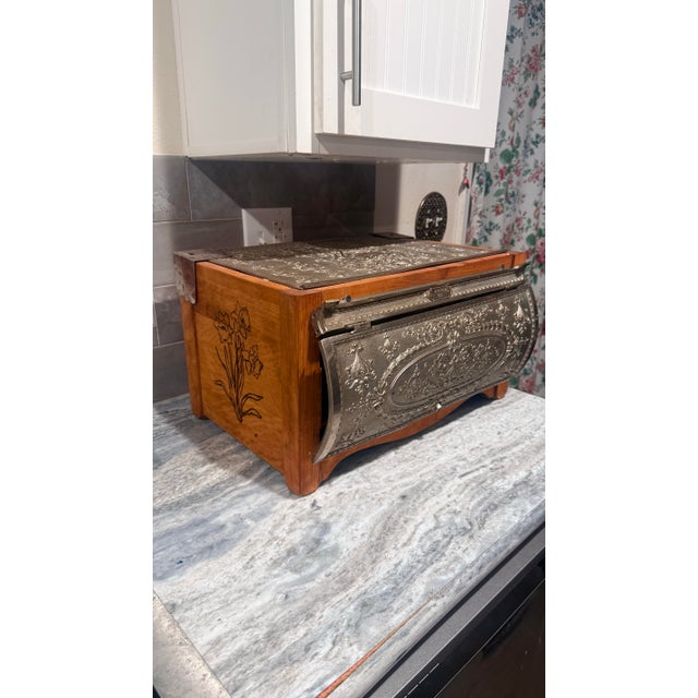 Handmade and one of a kind, this repurposed National cash register and solid hardwood cabinet were reworked into a show-...