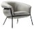 Fabric and Iron Grasso Armchair by Stephen Burks for BD For Sale