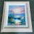 Impressionist 1970’s Vintage Impressionist Florida Beach Scene Seascape Paintings Original Frames Signed - Set of 2 For Sale - Image 3 of 6