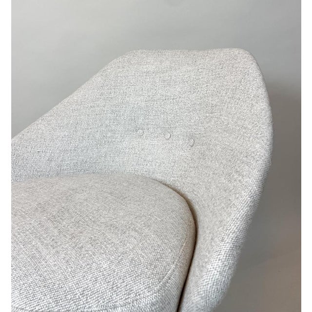 Mid-Century Modern Pair of Armchairs, Austro-Hungarian, 1960s - New Upholstery