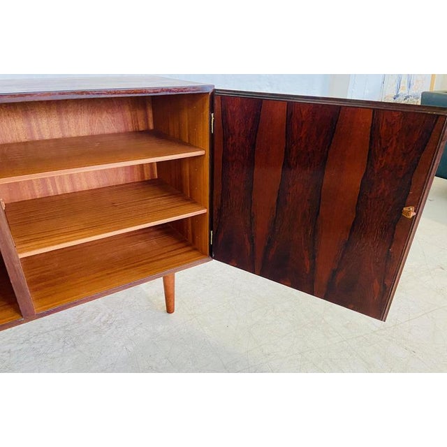 Vintage Danish Rosewood Sideboard by Gunni Omann, 1960s For Sale - Image 14 of 18