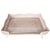 Artifacts Rattan Scallop Design Breakfast Tray with Wooden Legs with Glass insert, White Wash For Sale - Image 4 of 5