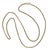Late 19th Century Victorian 14k Gold 20.5” Double Link Cable Chain For Sale