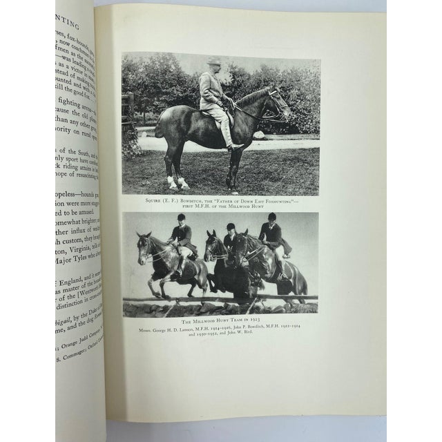 The Story of American Foxhunting by J. Blan Van Urk 1941 First Edition For Sale - Image 9 of 17