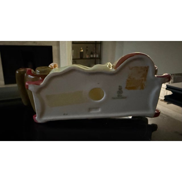 1970s Royal Doulton 1972 at Ease Figurine For Sale - Image 5 of 9