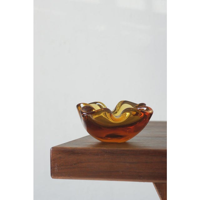 Vintage Italian Glass Bowl, 1970s For Sale - Image 6 of 9