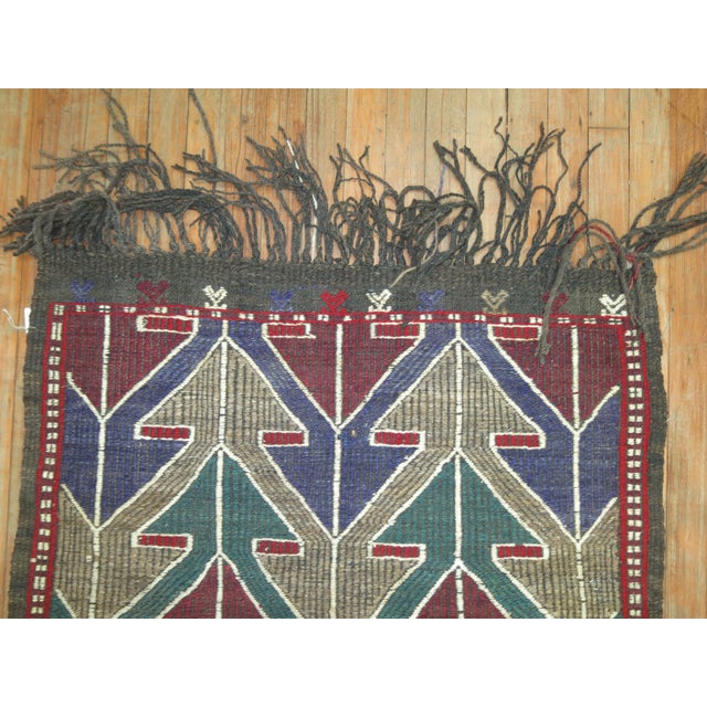 Vintage Turkish Kilim - 2'11" x 4'4" For Sale - Image 4 of 10