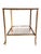 Hollywood Regency 70’s Gilt Painted Hollywood Regency Two Tier Side Table For Sale - Image 3 of 11