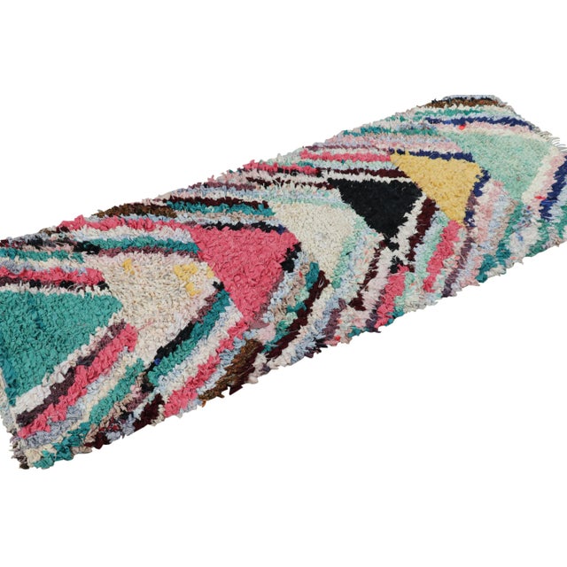 Rug & Kilim Vintage Moroccan Rug With Polychromatic Geometric Patterns, From Rug & Kilim For Sale - Image 4 of 7
