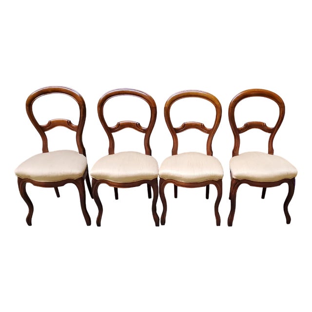 Louis Philippe Chairs, Set of 4 For Sale