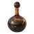 Vintage Italian Equestrian Leather Wrapped Liquor Decanter For Sale