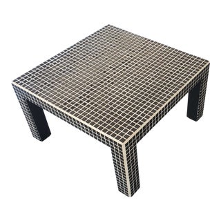 Superstudio Coffee Tiled Table Black For Sale