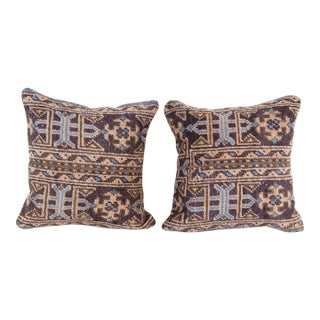 Carpet Rug Pillowcase - a Pair For Sale