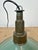 Industrial Petrol Enamel Military Pendant Lamp with Cast Aluminium Top, 1960s For Sale - Image 15 of 18