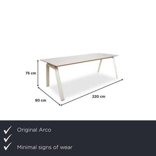 with this dining table from the Dutch manufacturer Arco, you're getting a clean, bright piece of furniture that will make...