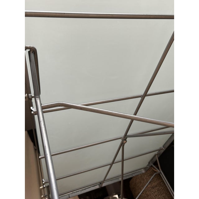 Metal Moment Coffee Table in Tempered Glass by Niels Gammelgaard for Ikea, 1986 For Sale - Image 7 of 9