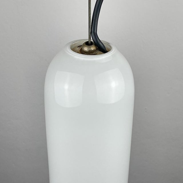 Samanta Pendant Lamp in Murano Glass attributed to Roberto Pamio for Leucos, Italy, 1970s For Sale - Image 9 of 14