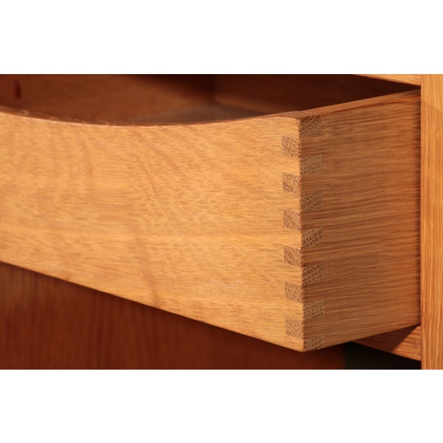 1970s Danish Oak Wall Unit by Kurt Østervig for Kp Møbler, 1970, Set of 4 For Sale - Image 5 of 15