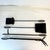1970s Vintage Brutalist Boho Chic Wrought Iron Twisted Knob Fireplace Tools - 5 Pc Set. For Sale - Image 9 of 10