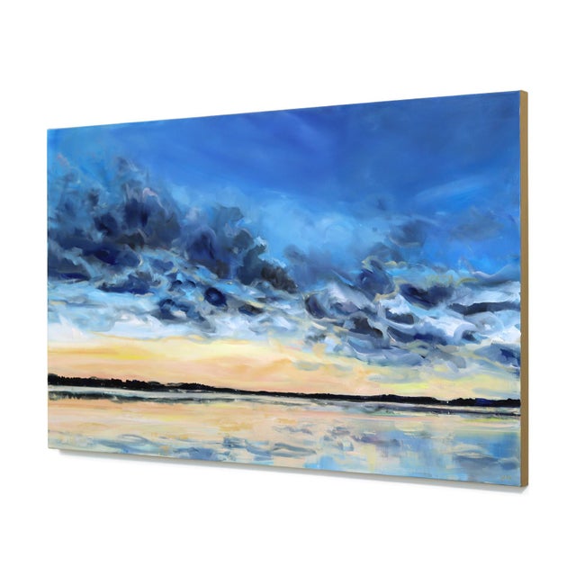 Contemporary Where Memories Were Made - Original Atmospheric Abstract Acrylic Painting on Canvas For Sale - Image 3 of 9