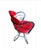 Hollywood Regency Vintage Hollywood Regency Wrought Iron and Vinyl Butterfly Dining Chair Set For Sale - Image 4 of 5