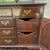 1980s 1980s Ethan Allen Georgian Court Solid Cherry 8 Drawer Low Dresser & Trifold Mirror (11-5223) For Sale - Image 5 of 18