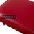 Loop Ottoman in Red Leather from Willi Schillig For Sale - Image 4 of 8