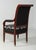 Brown Antique Armchair, Northern Germany, 1840s For Sale - Image 8 of 12