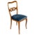 Velvet Sculptural Dining Chairs, 1950s, Set of 6 For Sale - Image 3 of 8