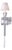 Collection Regina Wall Lamp in Metal and Crystal by Jago For Sale