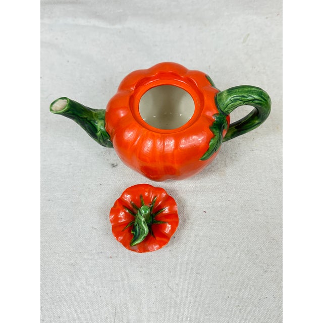 Figurative Vintage Maruhon Ware Teapot & Cups For Sale - Image 3 of 12