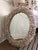 English Coastal Oly Studio Oval Shell Mirror For Sale - Image 3 of 7